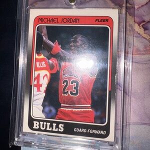 1988 fleer Michael jordan card